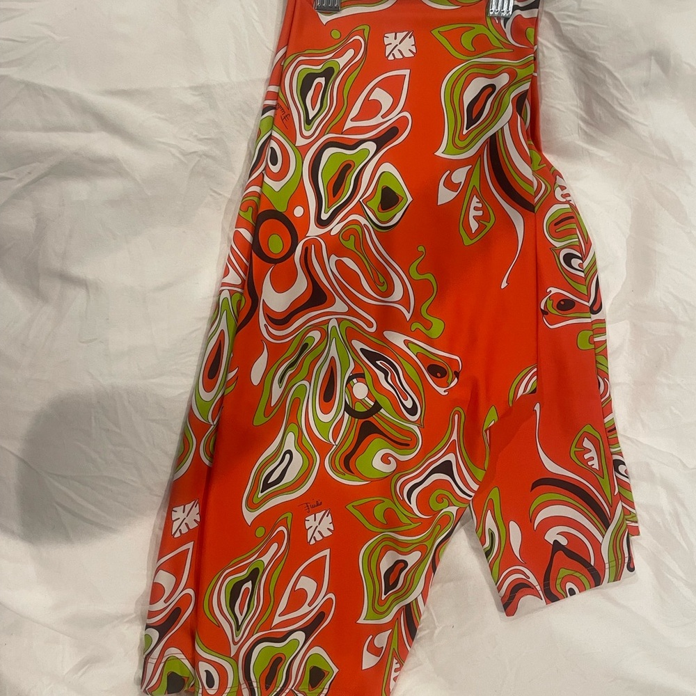 Pucci graphic print leggings (orange)
